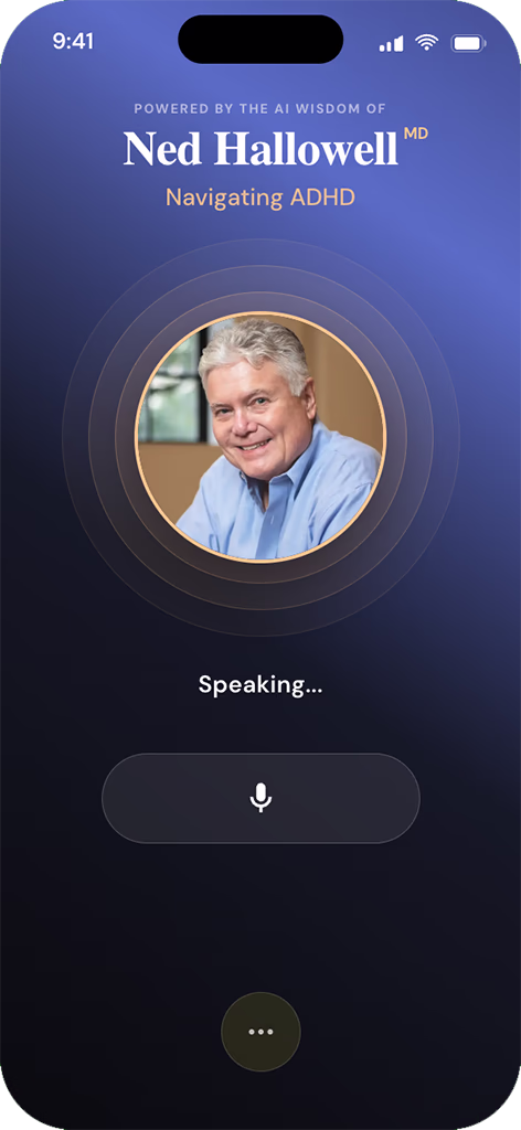 HumanUp app — guidance from Ned Hallowell