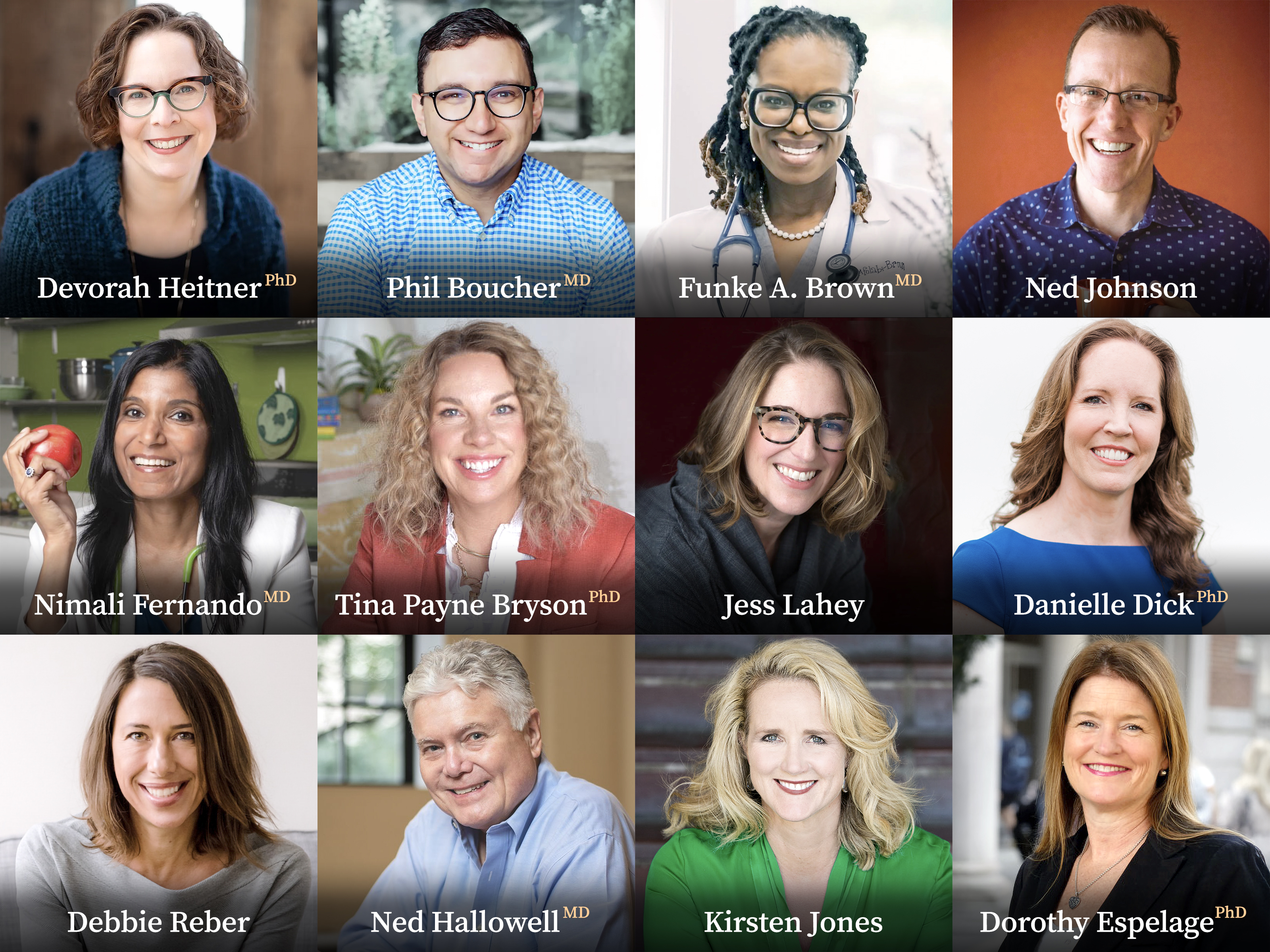 HumanUp Experts Grid with Names