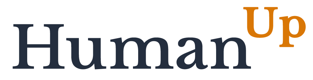 HumanUp Wordmark for Light Backgrounds